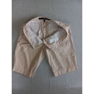 Escada Sport Women's 38 Chino Cotton Stretch Straight‎ Modal Cream Short